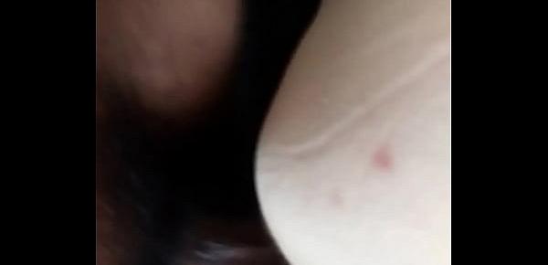  Manda n Tee lil white bunny gets hammered down by bbc as she sucks dick n squirts everywhere trying to be creampied